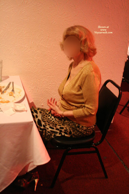 Pic #1 Disappointed Darling Dines Alone