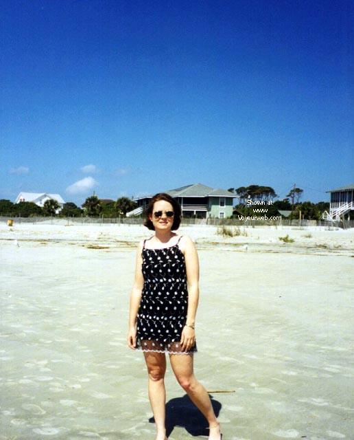 Pic #1 Bi Herself at the Beach