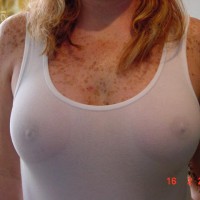 Nipples Errect Through Shirt - Freckles, Hard Nipple , Nipples Errect Through Shirt, Chest Freckles, Wet Tee Shirt, Hard Nipples, Peek&#45;a&#45;boo