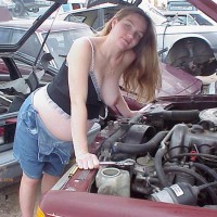 Pic #1 Julie @ 8 Months; New Life Amid the Wreckage. PART 1