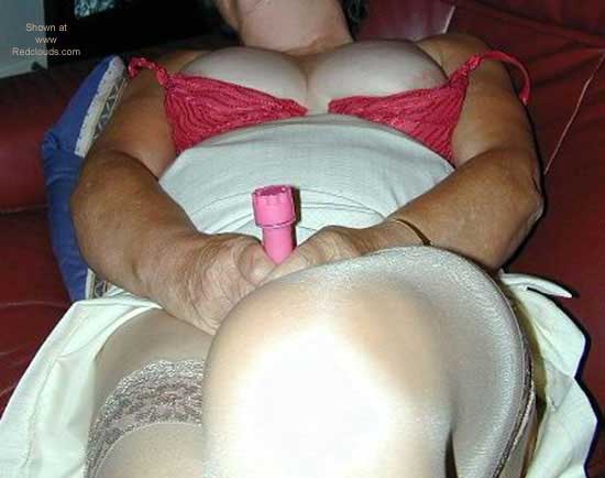 Pic #1Mature Pussy's New Toy