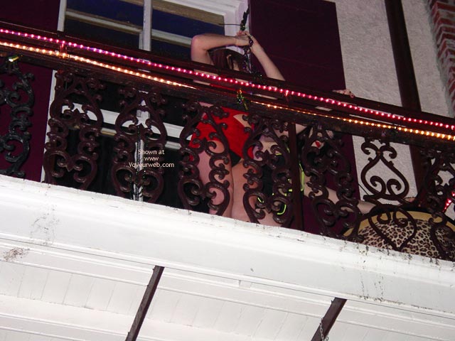 Pic #1 Balcony Upskirts In New Orleans