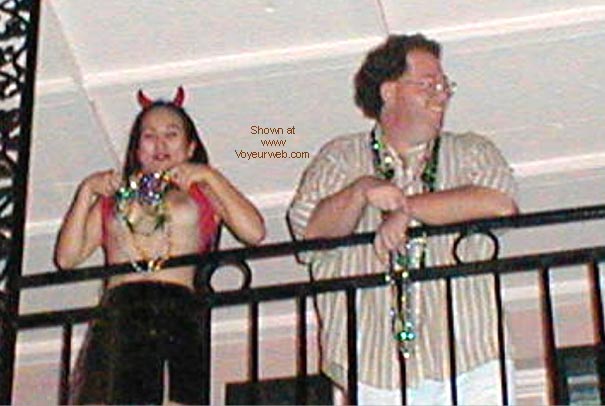 Pic #1 Halloween on Bourbon Street with Newman