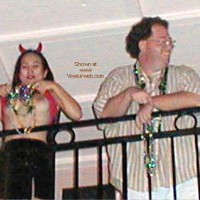 Pic #1 Halloween on Bourbon Street with Newman