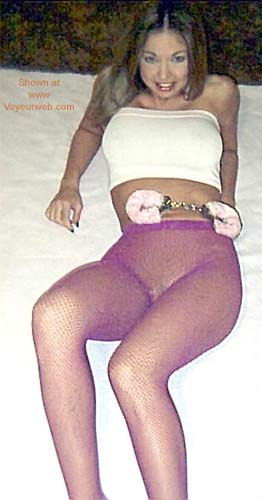 Pic #1Starr in Pink Fishnets