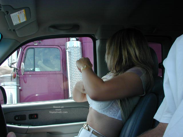 Pic #1Candi Keeping The Trucker'S Happy