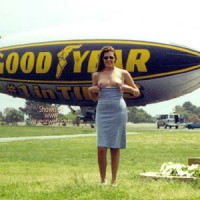 Pic #1 Hollywood Flasher at The Goodyear Blimp 1