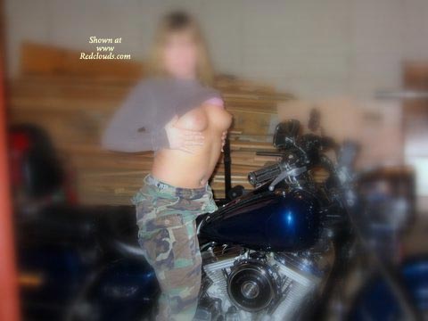 Pic #1Tittys On Our Harley
