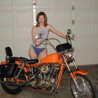 Pic #1 Luv2bnude and The Harley