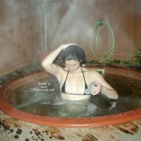Wicked Weasel in The Hot Tub