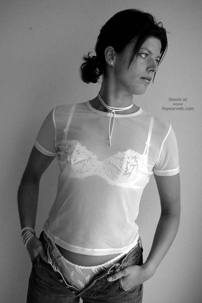Pic #1*PA Syl Undressing, B&amp;W