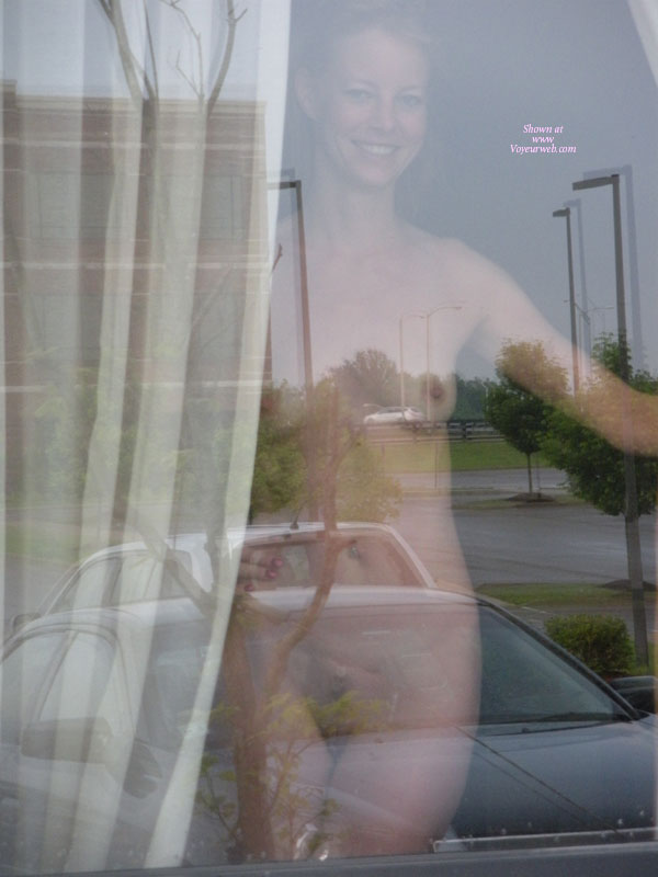 Frontal Nude In Window - Landing Strip, Naked Girl, Nude Amateur , Smiling At Camera, Semi-transparent Image In Window, Naked Girl Smiling In Window From Outside, Nude Under Glass, Reflection And See Though Window, Full Frontal Thru Sliding Glass, Window Shot, Through Window, Through The Window, Nude Through A Window, Window Flash, Standing In Window