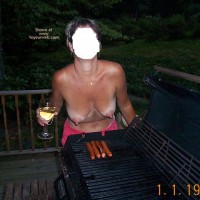 Pic #1 Backyard Girl Grilling Out at Various Times 1