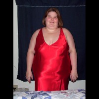 Pic #1 Red Gown Bbw 2