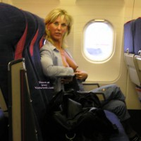 Wife Flashing Tits In Airplane - Erect Nipples, Flashing Tits, Flashing, Hard Nipple, Hot Wife , Tits On Airplane