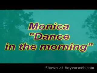 Pic #1Monica - Dance In The Morning - Brunette, Striptease