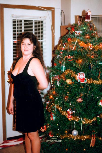 Pic #1C.J. With Christmas Tree