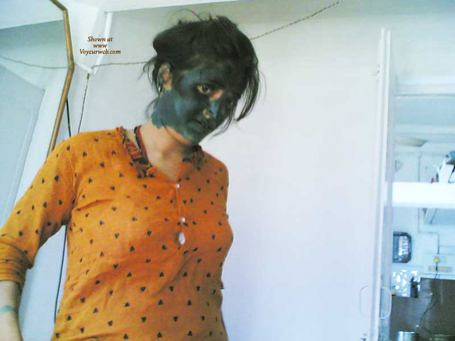 Pic #1 Topless Wife's Friend Holy Holi