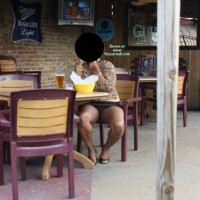 Pic #1 Amateur upskirt:&nbsp;*UM Beer Garden