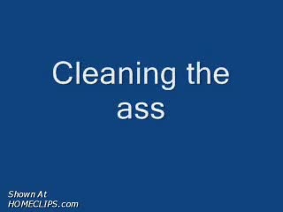 Pic #1Cleaning The Ass