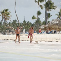 Punta Cana Walk On Beach