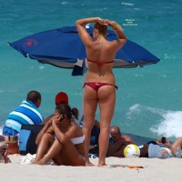 South Beach Sunshine , God Bless South Beach And It's Bountiful Beauties Basking In The Sunshine. 