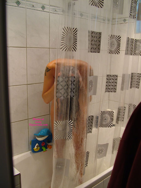 Pic #1Is Taking A Shower