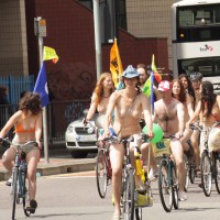 WNBR Bristol , Fun Bike Ride Witnessed In Bristol On The 19 June 2011