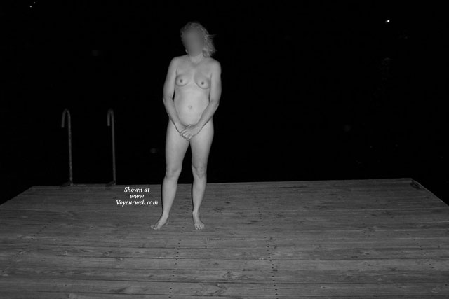 Pic #1Wife On The Dock At Night