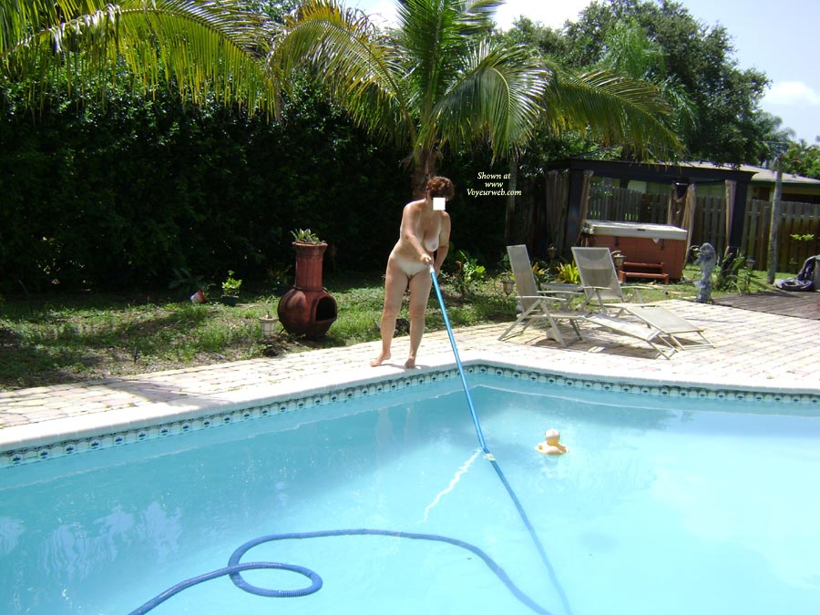 Pic #1Cleaning The Pool