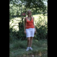 First Striptease In The Forest