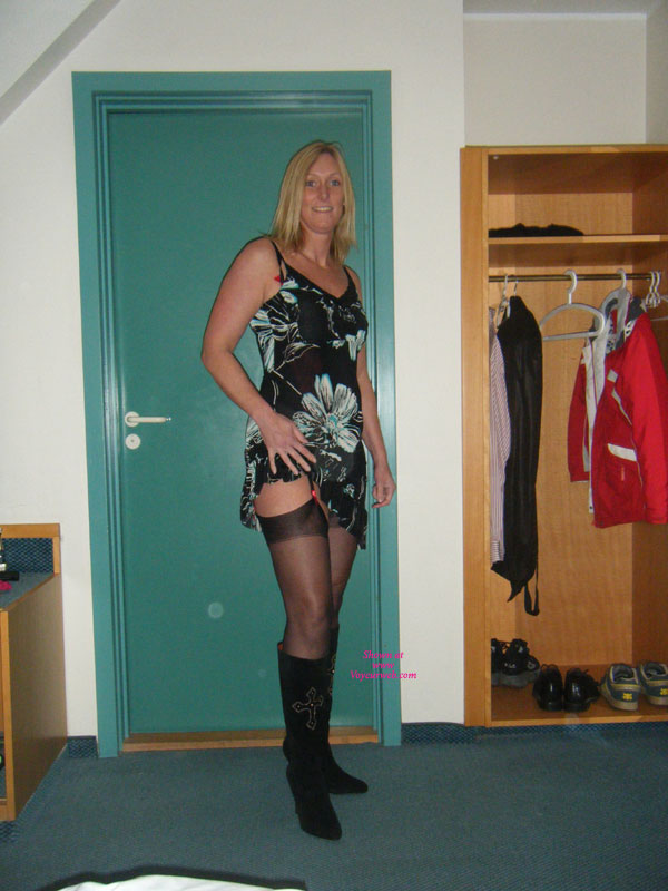 Pic #1Lovely Wife In Sexy Outfit