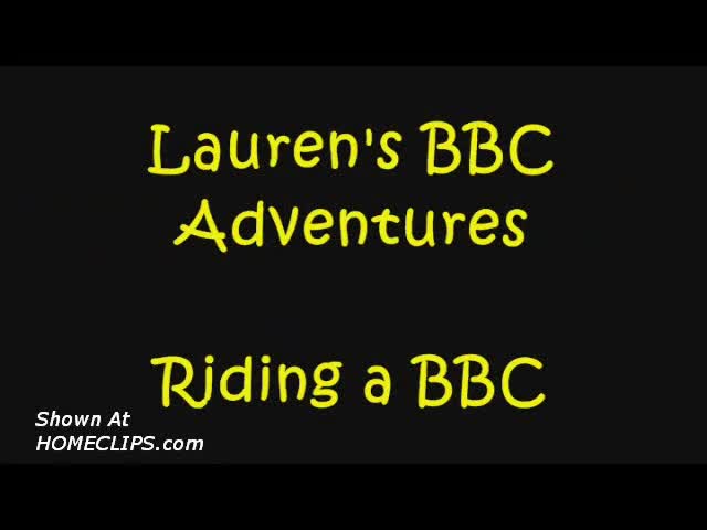 Pic #1Lauren Riding A Bbc