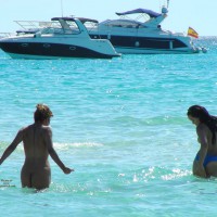 Girl With Perfect Body At Mallorca Beach 2
