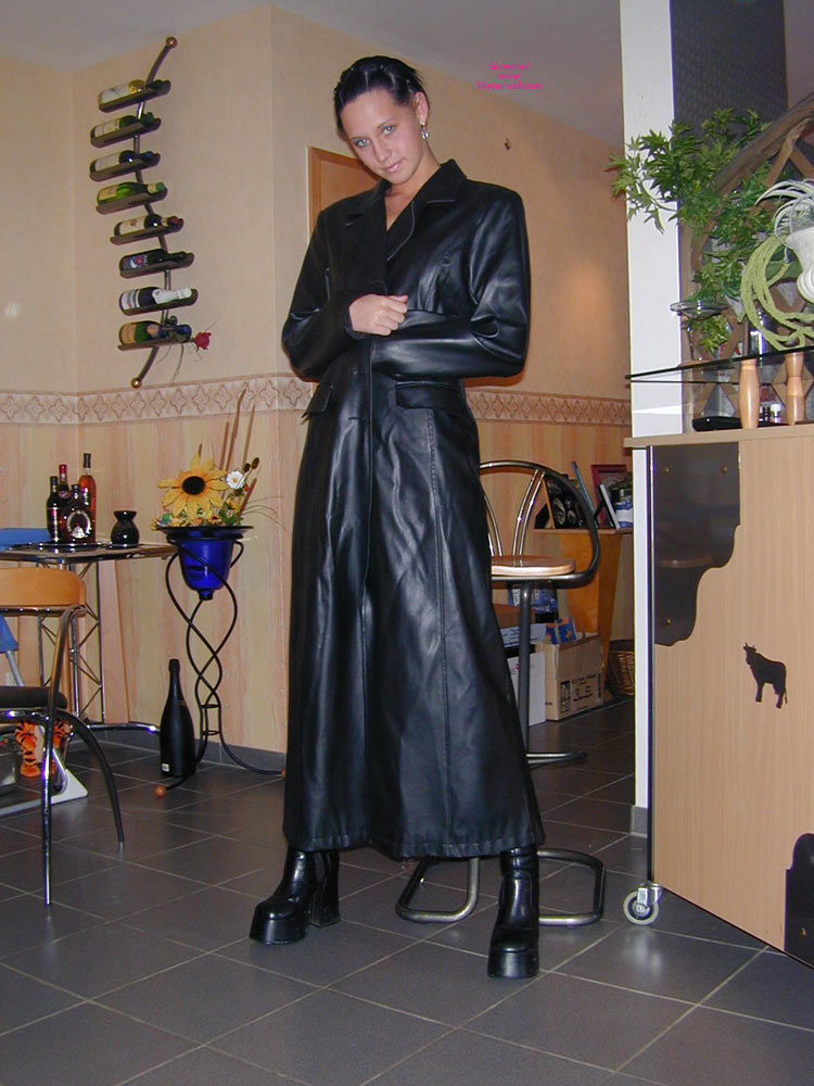 Pic #1 Tiny Minka In Black Leather