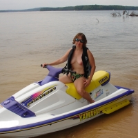 Pic #1 At The Lake - Brunette, Nature, Outdoors, Public Place, Small Tits