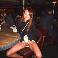 Flashing Pussy in Bars and Restaurants in Hong Kong 4