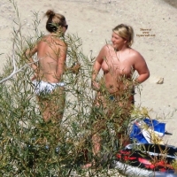 Canyon Ferry Sunbathing - Topless Girls, Beach Voyeur