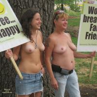 Pic #1 Go Topless Day - Big Tits, Public Place