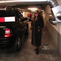 *js Franzi Only In Stockin In A Parkhouse