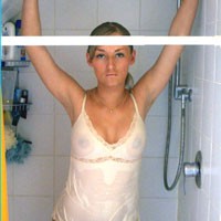 It Is Time To Take a Shower - Lingerie
