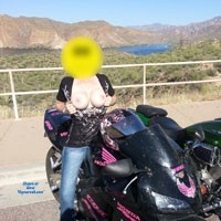 Out For Ride - Big Tits, Flashing, Public Exhibitionist, Public Place