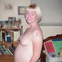 Pic #1 Pregnant Part 4 - Blonde, Small Tits