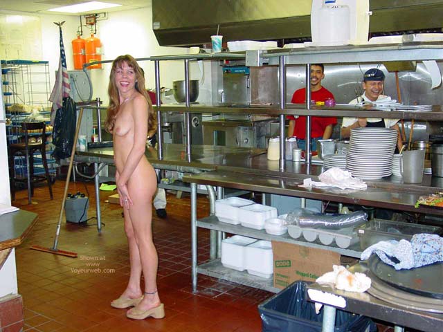Nude In Kitchen - Long Hair, Nude In Public, Small Tits , Nude In Kitchen, Indoor Nude, Nude In Public, Long Blonde Hair, Small Tits