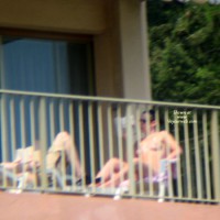 Neighbor Topless Sunbathing