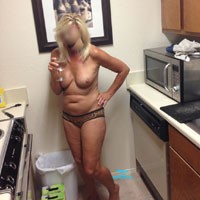 Around The Apartment - Blonde, Round Tits, Medium Tits, Pussy