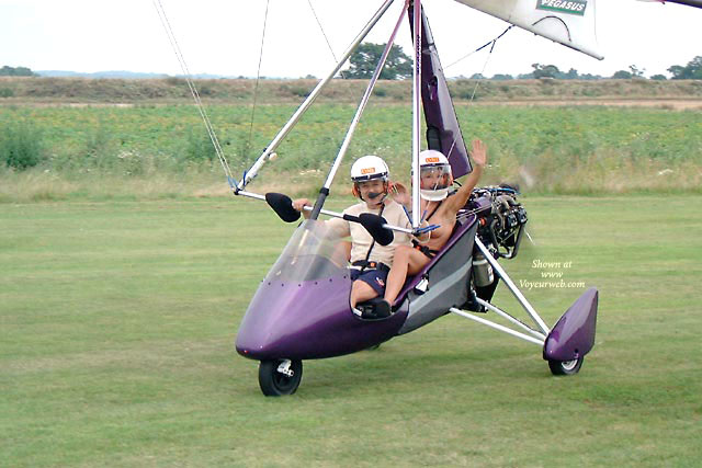 Topless In Aircraft - Exhibitionist, Topless, Naked Girl, Nude Amateur , Ultralight, Action Shot, Flying Naked, With Helmet, Pilots Helmet, Topless Co-pilot, Ultralight Fun, Flying Topless, Barely Visible Nude With Man In Ultralight, Motor Glider, Flying Nude