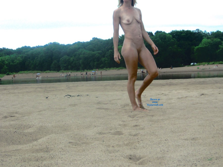 Pic #1Showtime! - Beach, Hard Nipples, Natural Tits, Small Tits