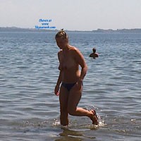 Topless at The Lake - Beach