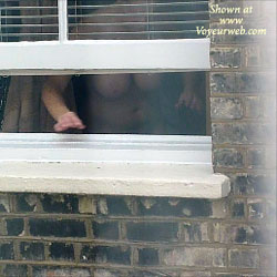 Pic #1 Warm Day, Hot New Neighbor - Voyeur